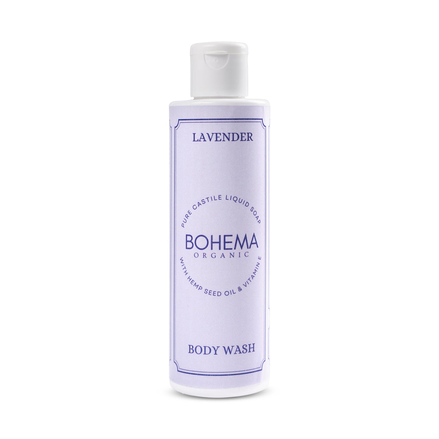 Luxurious Lavender Body Wash Infused with Hemp Seed Oil (200ML)